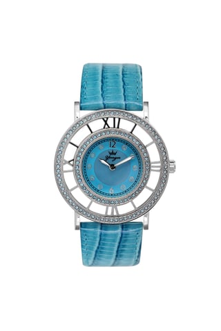 Reloj Yonger and Bresson con esfera azul y banda azul