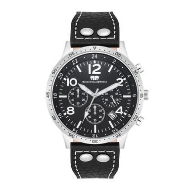 Rhodenwald   Söhne Male Genuine leather Watch 43,8 mm