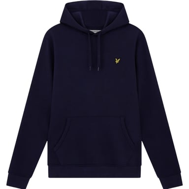 Sudadera con capucha en azul marino oscuro con la marca Lyle & Scott