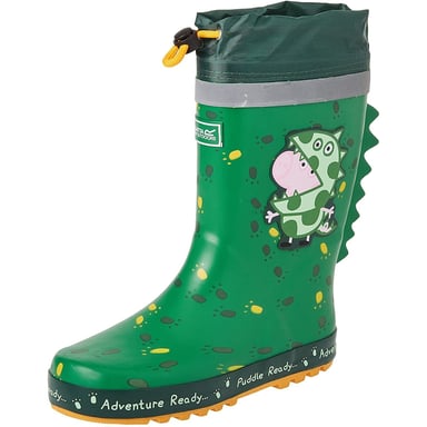 Regatta Childrens/Kids Puddle Peppa Pig Wellington Boots (Green)