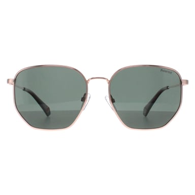 Polaroid Cuadradas Unisex Oro Cobre Verde Polarizadas PLD 6214/S/X