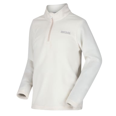 Regatta Great Outdoors Childrens/Kids Hot Shot II Half Zip Fleece Top (Polar White)