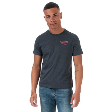 Men's Levis Graphic Crew Neck T-Shirt in Grey