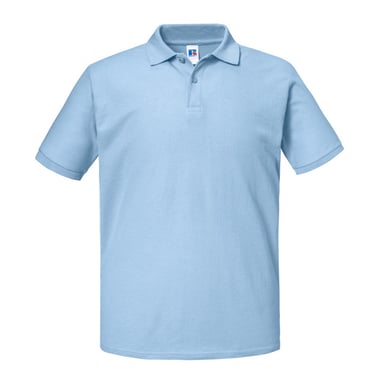 Russell Mens Authentic Eco Polo Shirt (Sky)