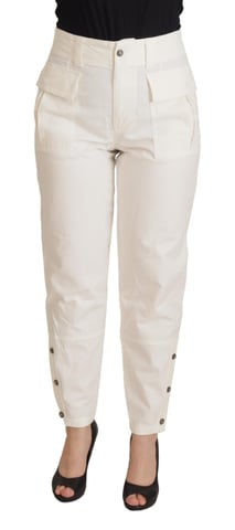 Pantalones Tapered de Algodón Chic
