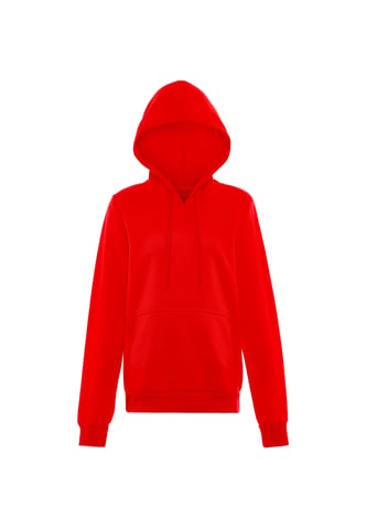 Mymo Hoodie women red