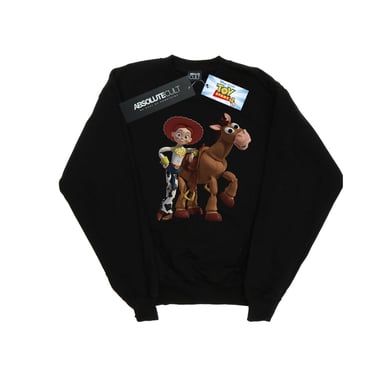 Disney Womens/Ladies Toy Story 4 Jessie And Bullseye Sweatshirt (Black)