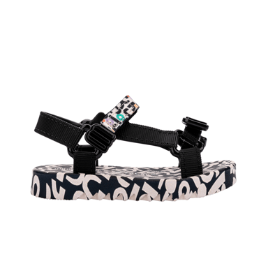 Playtime x Fabula Black/Beige Sandals