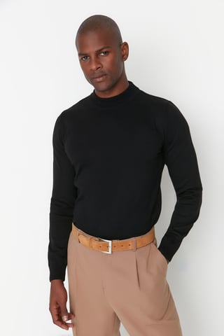 Trendyol Men's Straight Sweater