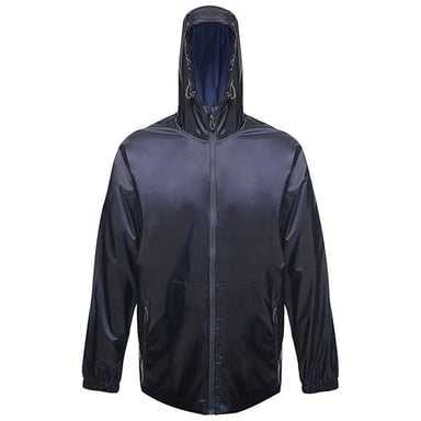 Regatta Pro Mens Packaway Waterproof Breathable Jacket (Navy)