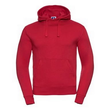 Russell Mens Authentic Hoodie (Classic Red)