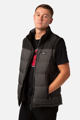 Trapper Mens Insulated Gilet Dark Khaki