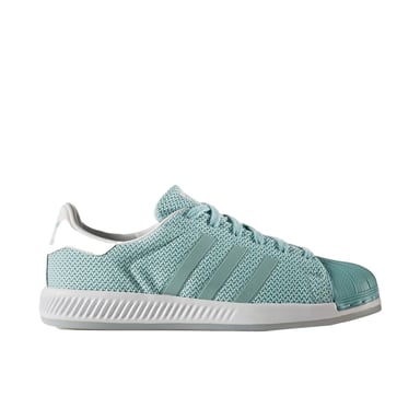 Adidas Superstar Bounce Lace-Up Blue Synthetic Womens Entrenadores BB2294