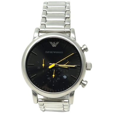 Emporio Armani AR11324 Luigi Reloj cronógrafo plateado