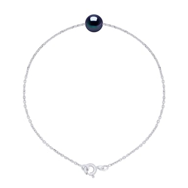 Bracelet Real Cultured Freshwater Pearl Round 7-8 mm