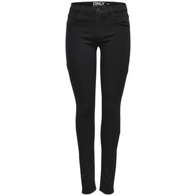 Jeans Skinny Negros Solo para Mujeres