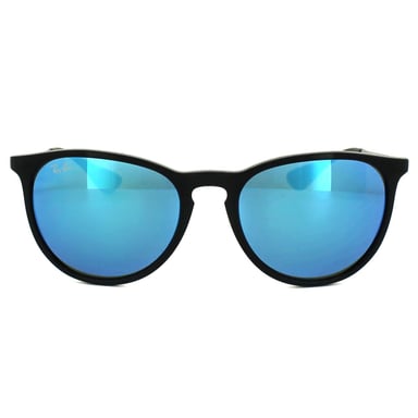 Ray-Ban Gafas de sol Erika 4171 601/55 Negro y Gunmetal Azul Espejo