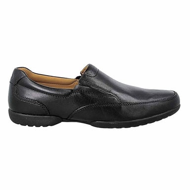 Clarks recline zapatos negros para hombre gratis