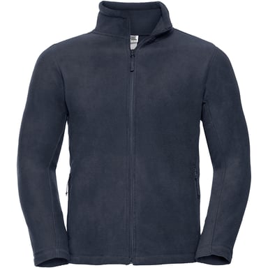 Russell Mens Full Zip Outdoor Fleece Jacket (French Navy)