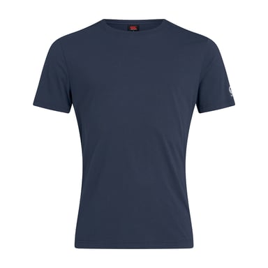 Canterbury Unisex Adult Club Plain T-Shirt (Navy)