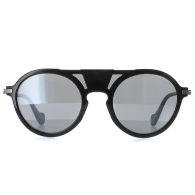Moncler ML0053 01B negro gris espejo gafas de sol