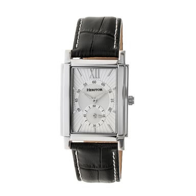 Reloj automático Heritor Frederick con correa de cuero