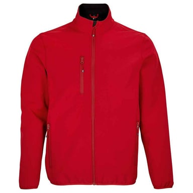SOLS Mens Falcon Recycled Soft Shell Jacket (Pepper Red)