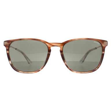 Gafas de sol Police SPLD47 Code 4 09N3 marrón-verde a rayas brillantes