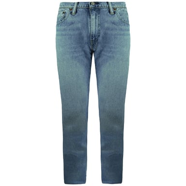 Jeans azul claro para hombre de la pierna delgada de Levi Fit