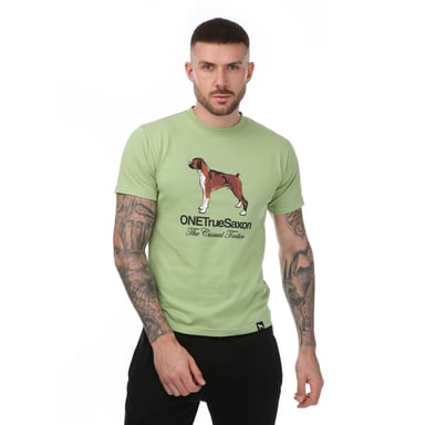 Men's One True Saxon Dawg T-Shirt in Green