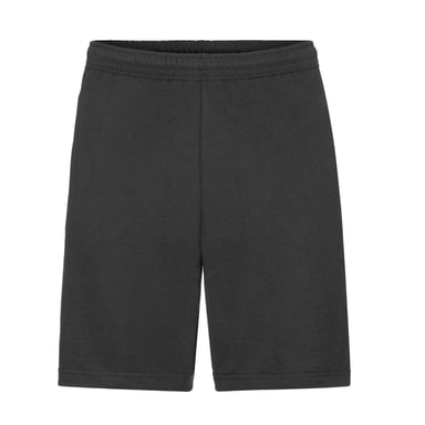 Fruit of the Loom Unisex Adult Lightweight Shorts (Black)