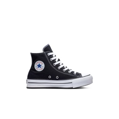 ZAP.MODA INFANTIL CHUCK TAYLOR ALL STAR EVA LIFT CANVAS PLATFORM NEGRO