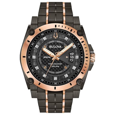 Bulova Precisionist Men's Grey Watch 98D149