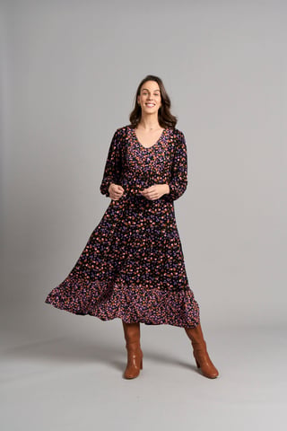 Vestido Amal Yolke - Floral