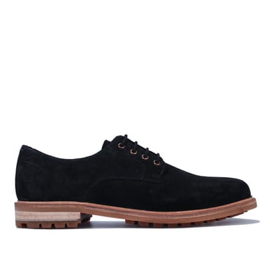 Clarks Foxwell Hall Mens Black Shoes