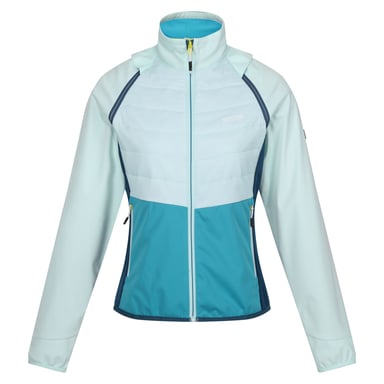 Regatta Womens/Ladies Steren II Hybrid Jacket (Bleached Aqua/Tahoe Blue)