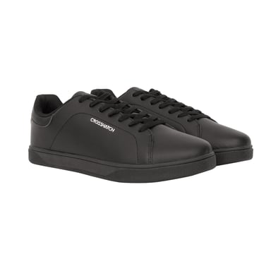 Crosshatch Mens Judas Trainers (Black)