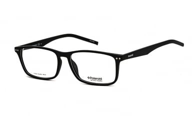Polaroid rectangular negro unisex mujer gafas marcos