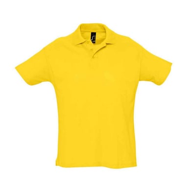 SOLS Mens Summer II Polo Shirt (Gold)