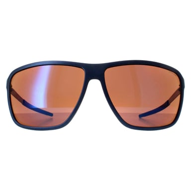 Police SPLL15 Solstice 4 V78B semimate azul rutenio marrón espejo azul gafas de sol