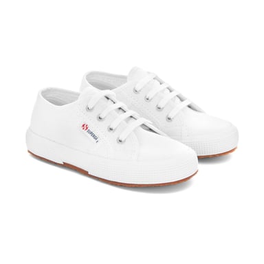 Superga Childrens/Kids 2750 Jcot Leather Trainers (White)