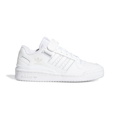 Boy's adidas Originals Juniors Forum Low Trainers in White