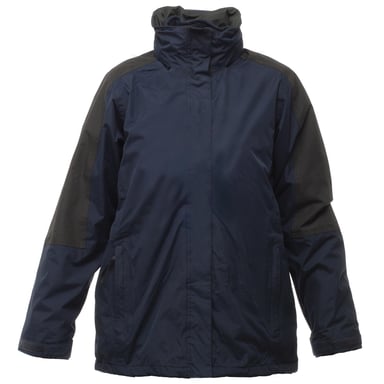 Regatta Womens/Ladies Defender III 3-In-1 Jacket (Waterproof & Windproof) (Navy/Black)