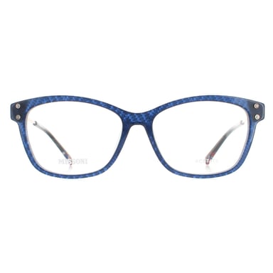 Missoni Cat Eye Ladies Blue Pattern Mis 0006