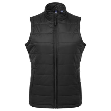 Premier Womens/Ladies Recyclight Gilet (Black)