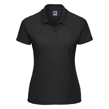 Russell Womens/Ladies Polycotton Classic Polo Shirt (Black)