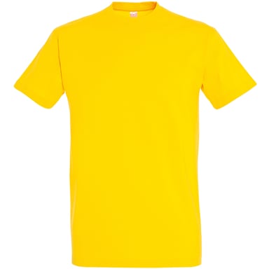 SOLS Mens Imperial Heavyweight Short Sleeve T-Shirt (Gold)