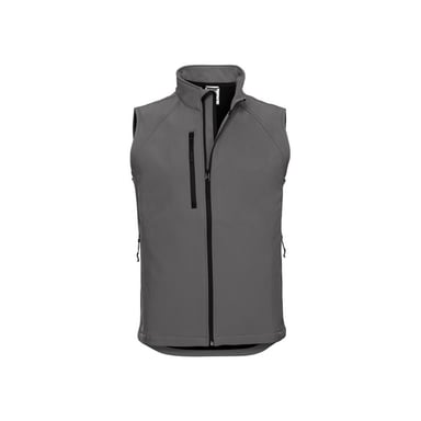 Russell Mens Softshell Gilet (Titanium)