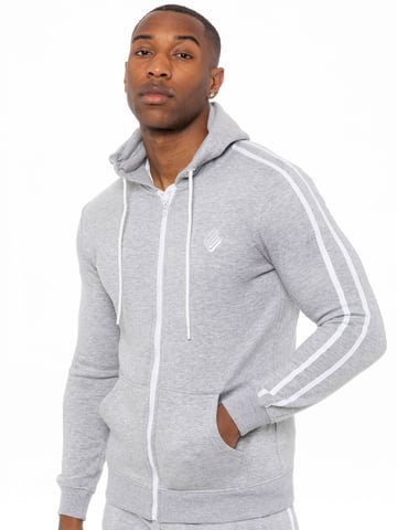 Sudadera con capucha y cremallera para hombre| enzo designer menswear