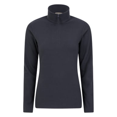 Mountain Warehouse Womens/Ladies Camber II Fleece Top (Dark Blue)